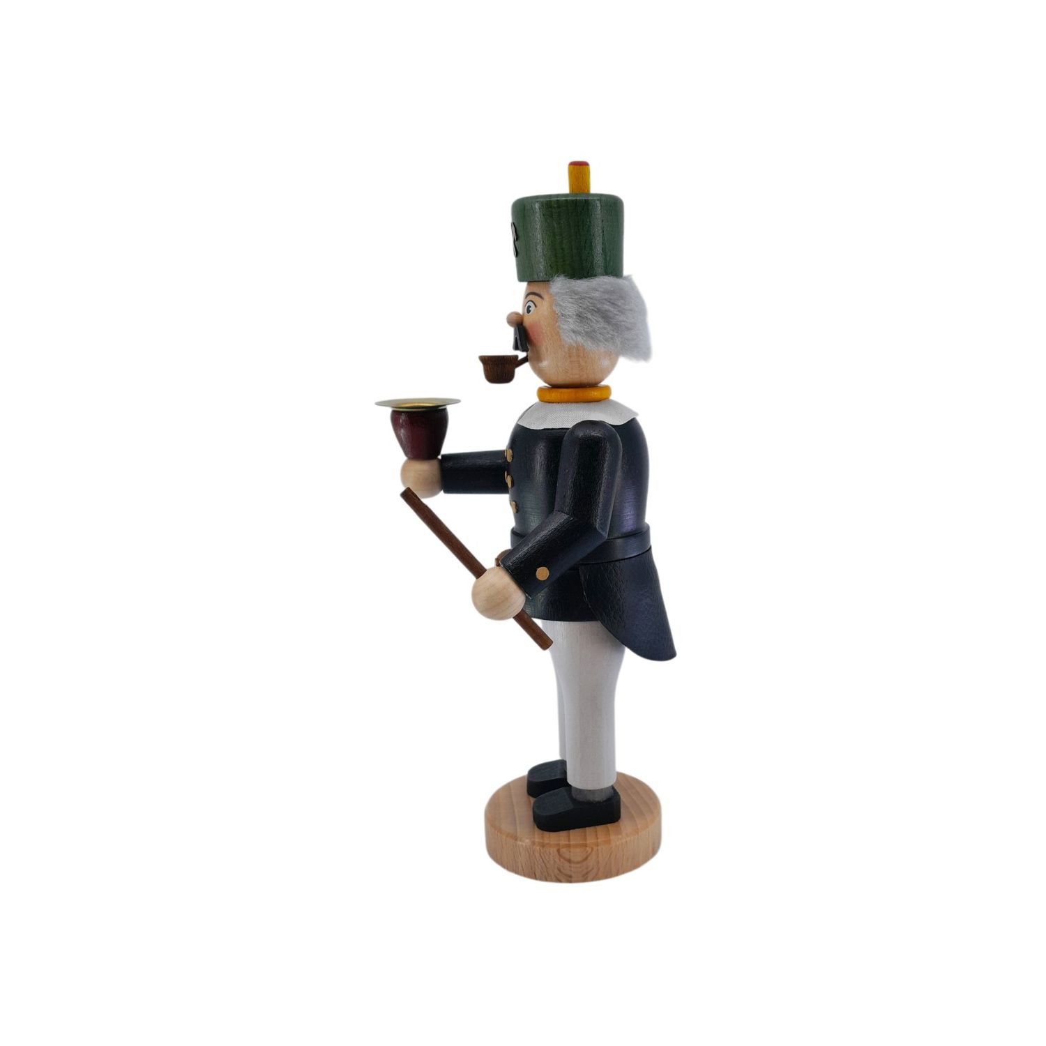 Räuchermann Bergmann mit Kerze