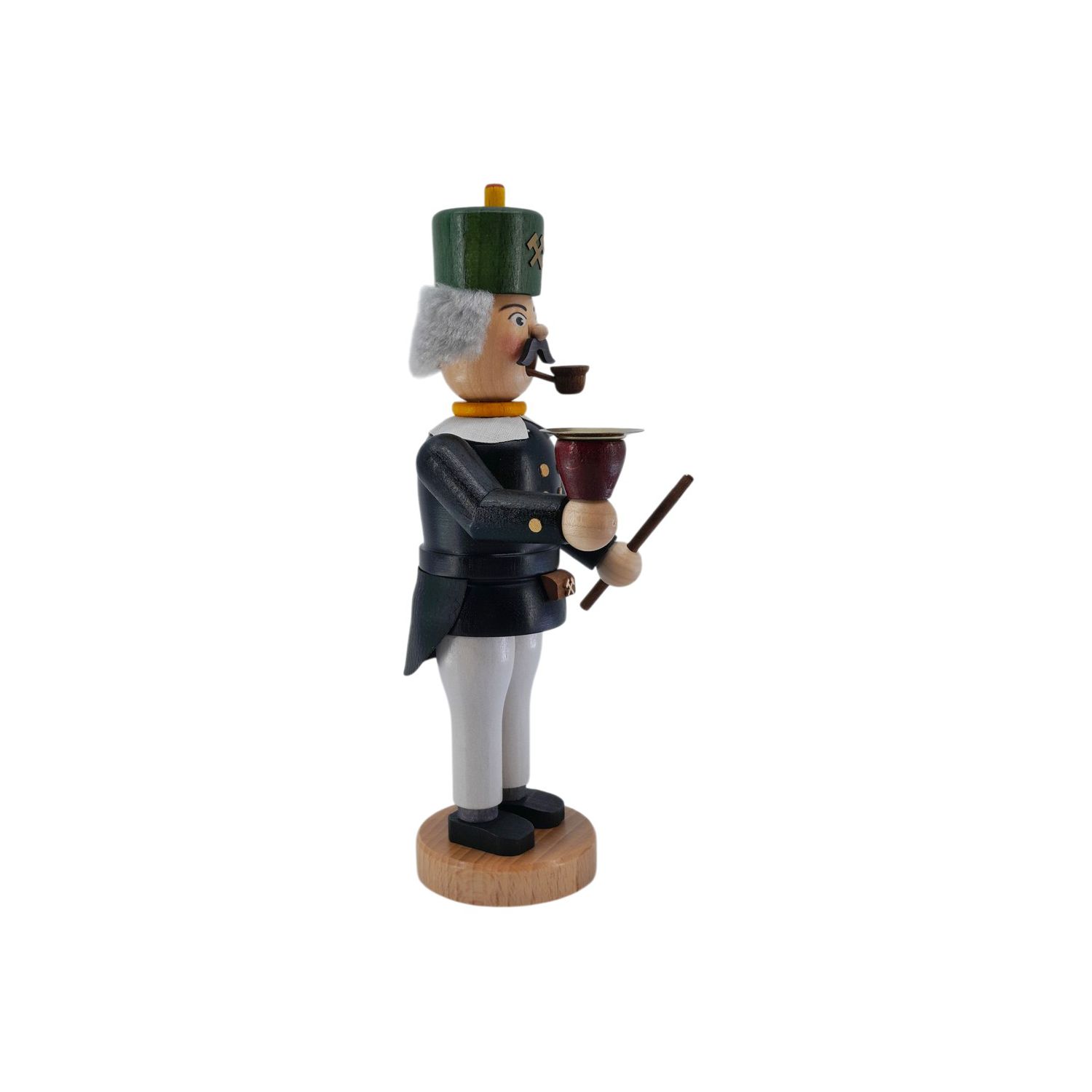 Räuchermann Bergmann mit Kerze