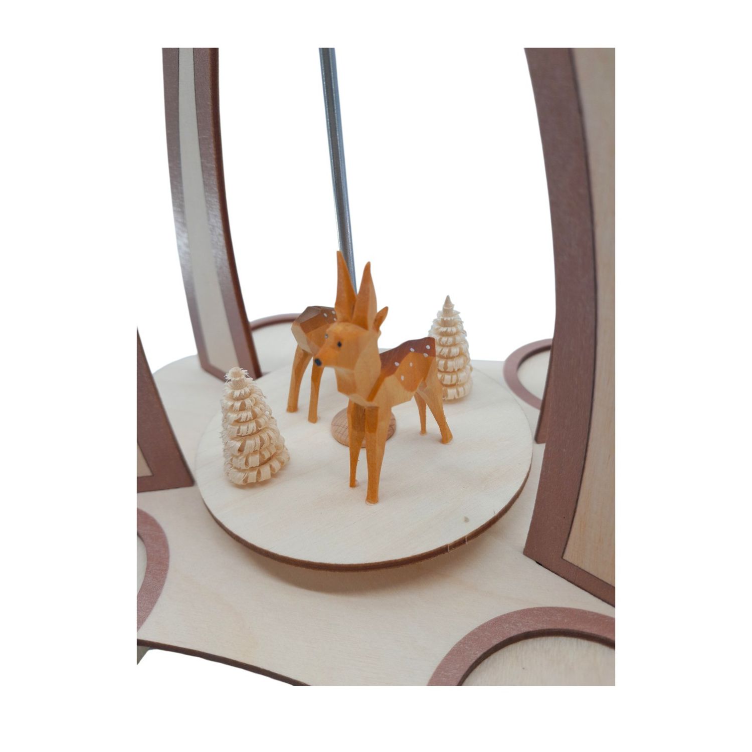 Pyramide Rehe mocca/natur – Bild 5